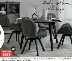 Bohus SAGENE spisebord tilbud