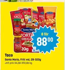 Eurocash Taco tilbud