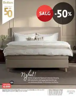 Bohus SIGNATURE COLLECTION SLEEPING HITRA kontinentalseng tilbud