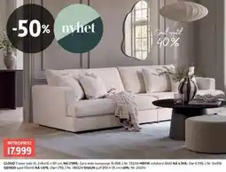 Bohus CLOUD 3 seter sofa XL tilbud