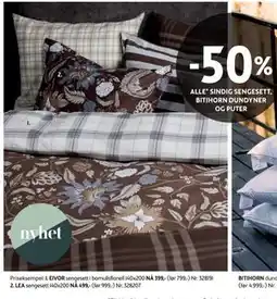 Bohus Sindig EIVOR sengesett tilbud