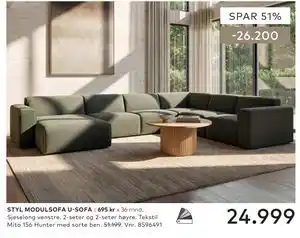STYL MODULSOFA U-SOFA