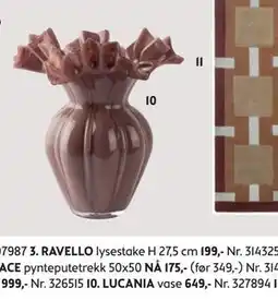Bohus LUCANIA vase tilbud