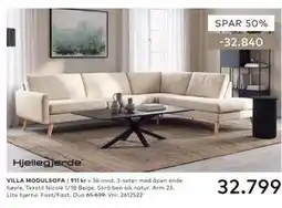 Skeidar VILLA MODULSOFA tilbud