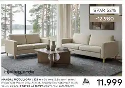 Skeidar MANDAL MODULSOFA tilbud