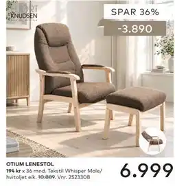 Skeidar OTIUM LENESTOL tilbud