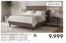 Skeidar XOV RELAX KONTINENTAL tilbud