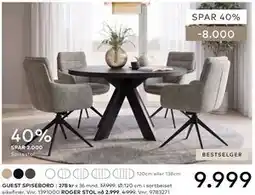 Skeidar GUEST SPISEBORD tilbud