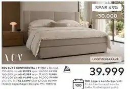 Skeidar XOV LUX 3 KONTINENTAL tilbud