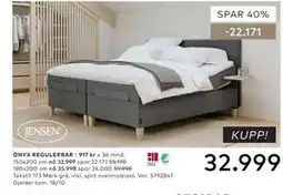 Skeidar ONYX REGULERBAR tilbud