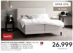 Skeidar SENSITIVE 400 REGULERBAR tilbud