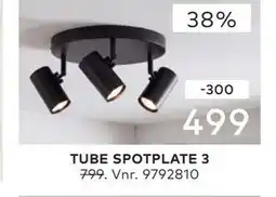 Skeidar TUBE SPOTPLATE 3 tilbud