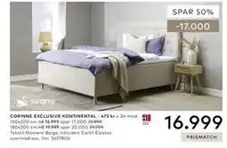 Skeidar CORINNE EXCLUSIVE KONTINENTAL tilbud