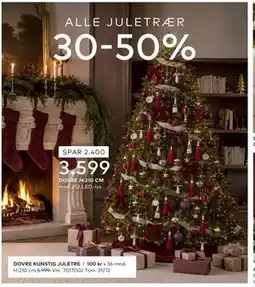 Skeidar DOVRE KUNSTIG JULETRE tilbud