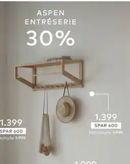 Skeidar ASPEN HATTEHYLLE tilbud