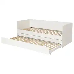 IKEA Vihals Dagseng med underseng, hvit, 80x200 cm tilbud