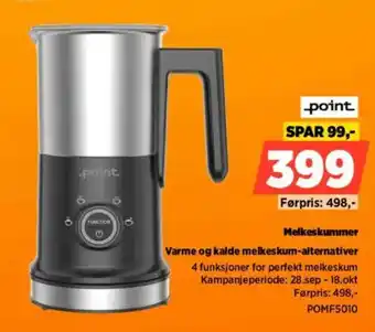 Point melkeskummer