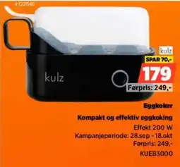 POWER kulz eggkoker tilbud