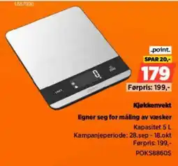 POWER Kjøkkenvekt tilbud