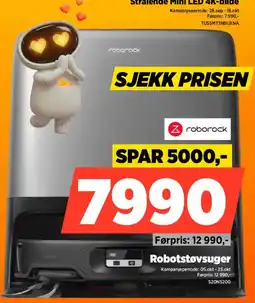POWER Roborock Robotstøvsuger tilbud