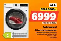 POWER Aeg tørketrommel tilbud
