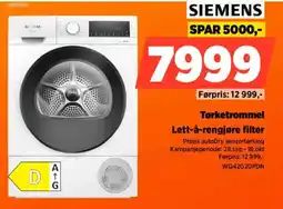 POWER Siemens Tørketrommel tilbud