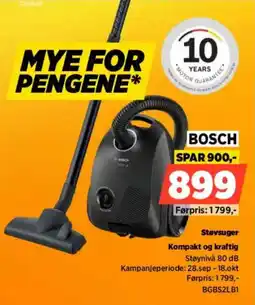 POWER Bosch Støvsuger tilbud