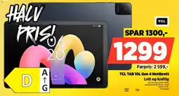 POWER Tcl tab 10l gen 4 nettbrett tilbud