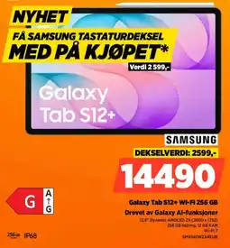 POWER Samsung Galaxy Tab S12+ tilbud