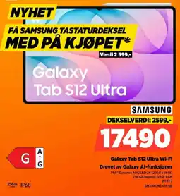POWER Samsung Galaxy Tab S12 Ultra Wi-Fi tilbud