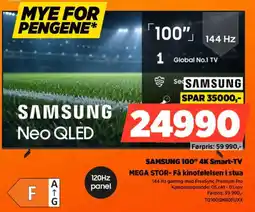 POWER Samsung Neo QLED 100" tilbud