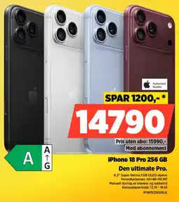POWER iPhone 18 Pro 256 GB tilbud