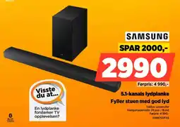 POWER Samsung 5.1-kanals lydplanke tilbud