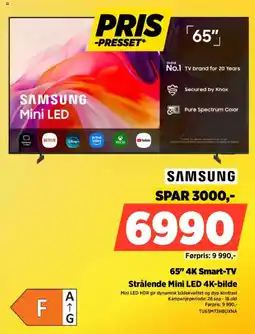 POWER Samsung 65" 4K Smart-TV tilbud