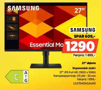 POWER Samsung Essential Monitor 27 tilbud