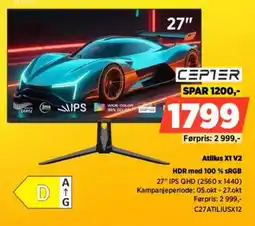POWER Cepter Atilus X1 V2 tilbud