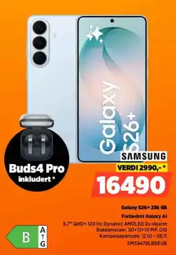 POWER Samsung Galaxy S26+ 256 GB tilbud