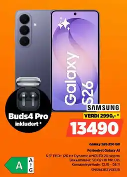 POWER Samsung Galaxy S26 256 GB tilbud