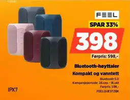 POWER Feel bluetooth-høyttaler tilbud