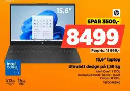 POWER Hp 15,6" laptop tilbud