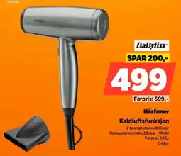 POWER Babyliss hårføner tilbud