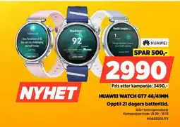 POWER Huawei Watch GT7 46/41mm tilbud