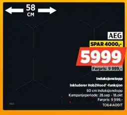 POWER AEG induksjonstopp tilbud