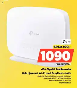 POWER Tp-link 4g+ gigabit trådløs ruter tilbud