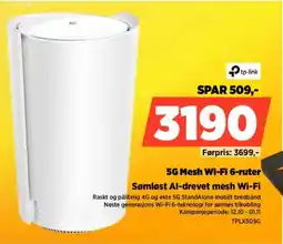 POWER Tp-link 5G Mesh Wi-Fi 6-ruter tilbud