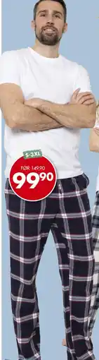 Sparkjøp Supermyk pyjamasbukse. Bomull tilbud