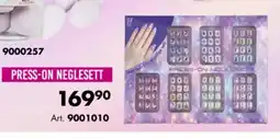 Sparkjøp Press-on neglesett tilbud