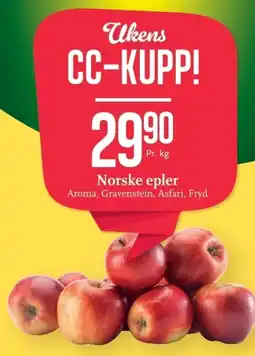 CC Mat CC-Kupp! Norske epler tilbud