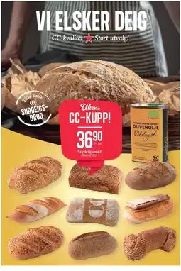CC Mat Surdeigsbrød Assortert tilbud