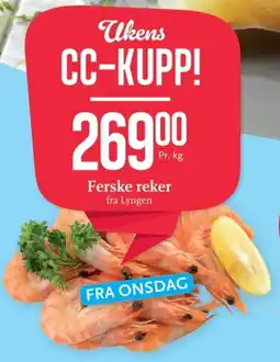 CC Mat Ferske reker tilbud
